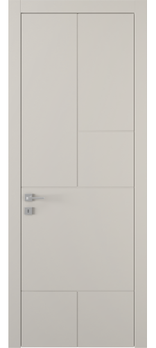 Межкомнатные двери Union TREND TR18 Grigio Seta